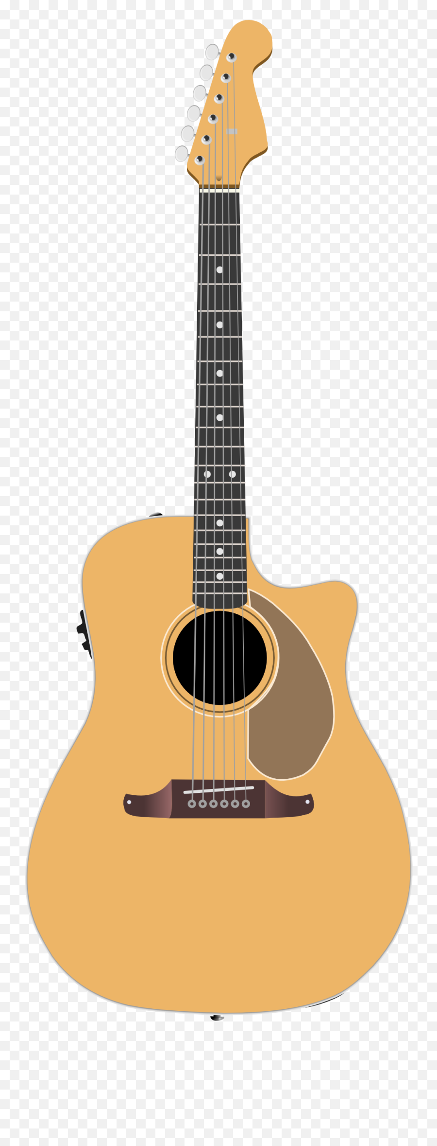 Full Size Clipart - Solid Emoji,Rock Girl Guitar Emoticon Facebook