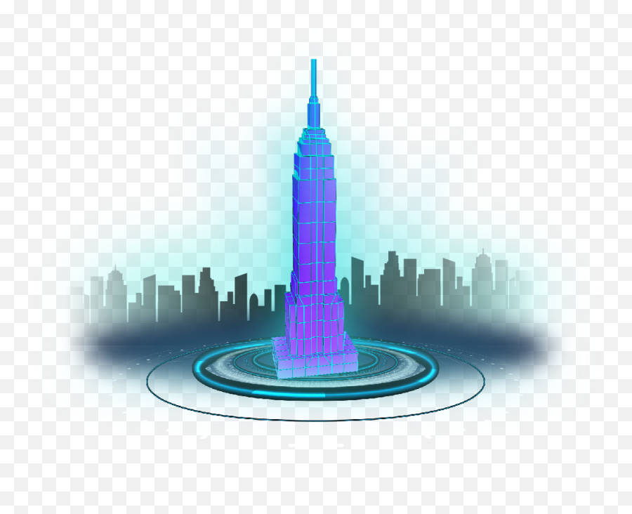 Empire Token - Vertical Emoji,Empire State Building Emoticon