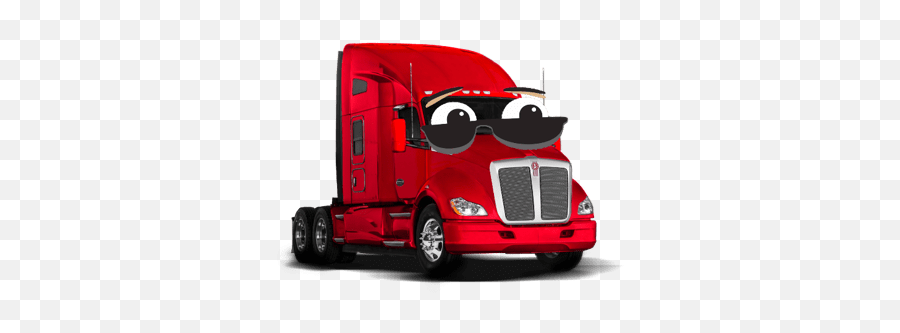 Kenworth Stickers - Commercial Vehicle Emoji,Who Did This Emoji Meme Truck