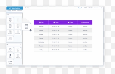 Wp Table Builder - Vertical Emoji,Emotion Creators Drag And Drop