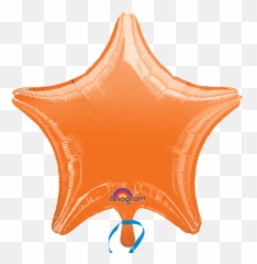 18 Orange Star - Balloon Express Macau Emoji,Enlarged Emojis Unicorn