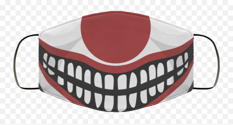 Clown Smiley Horror Face Mask Emoji,Clown Emoticon Image