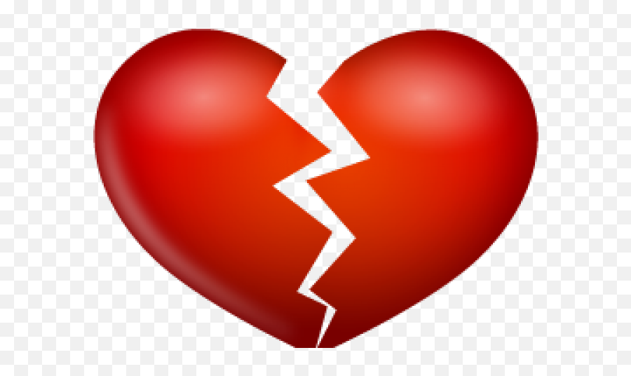 Download Broken Heart Clipart Boken - Heart Broken Icon Png Emoji,Broken Emoji