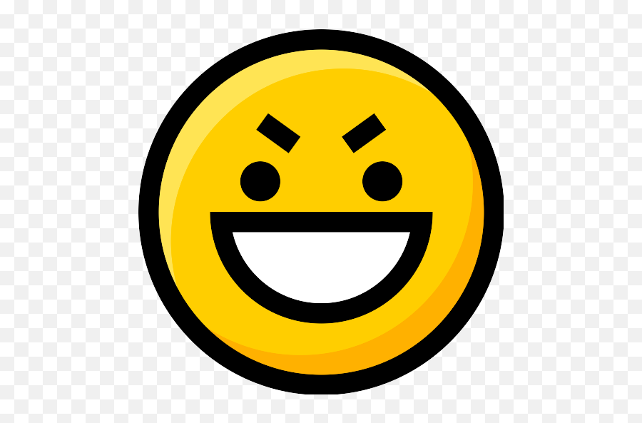 Evil Vector Svg Icon - Icon Emoji,Evil Grin Emoji