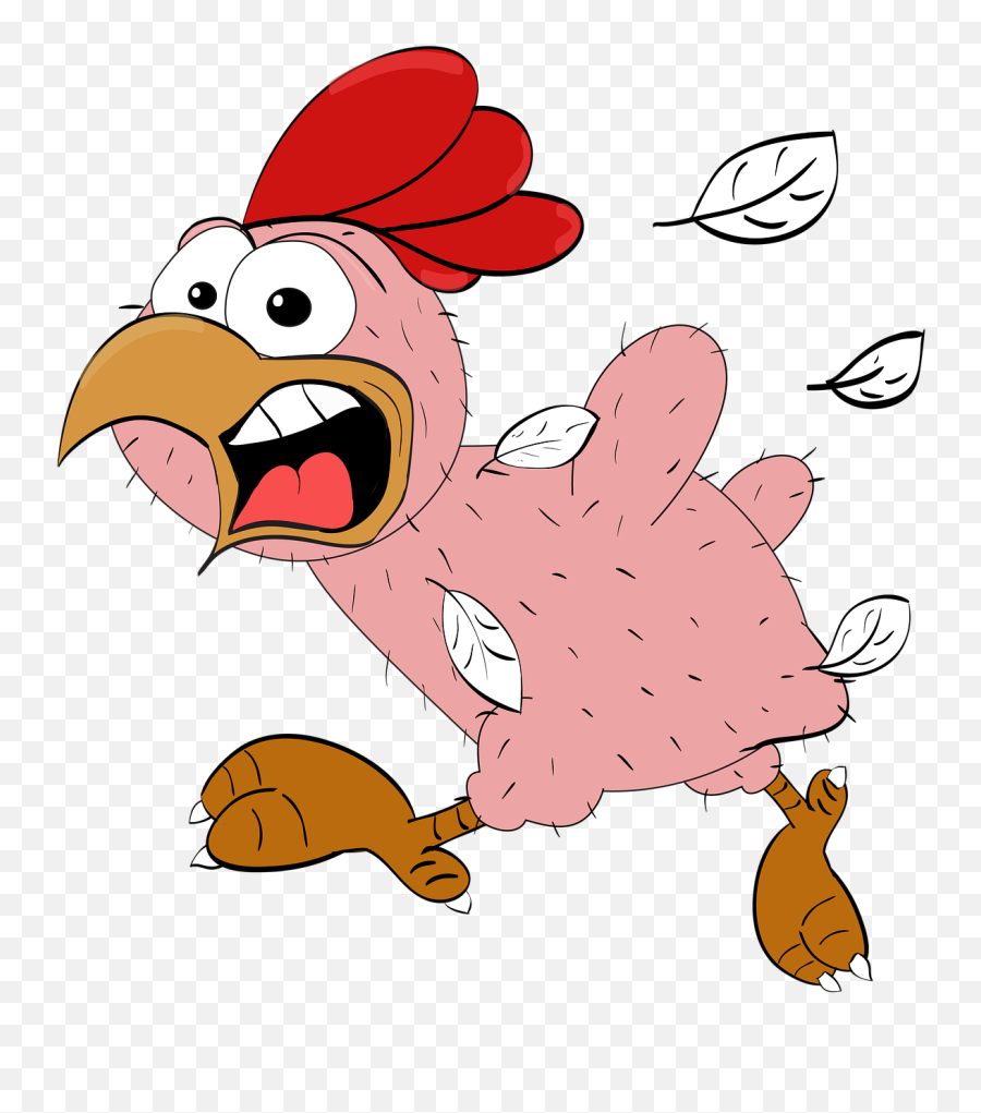 Free Photo Plucked Chicken Illustration - Plucked Chicken Cartoon Emoji,Chicken Emotions