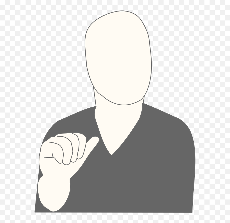 Thumb Pointing To Self Transparent - Pointing At Self Clipart Emoji,Pointing At Myself Emoji