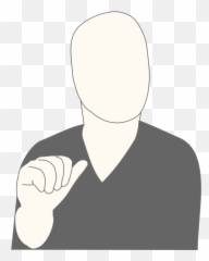 Thumb Pointing To Self Transparent - Pointing At Self Clipart Emoji,Pointing At Myself Emoji