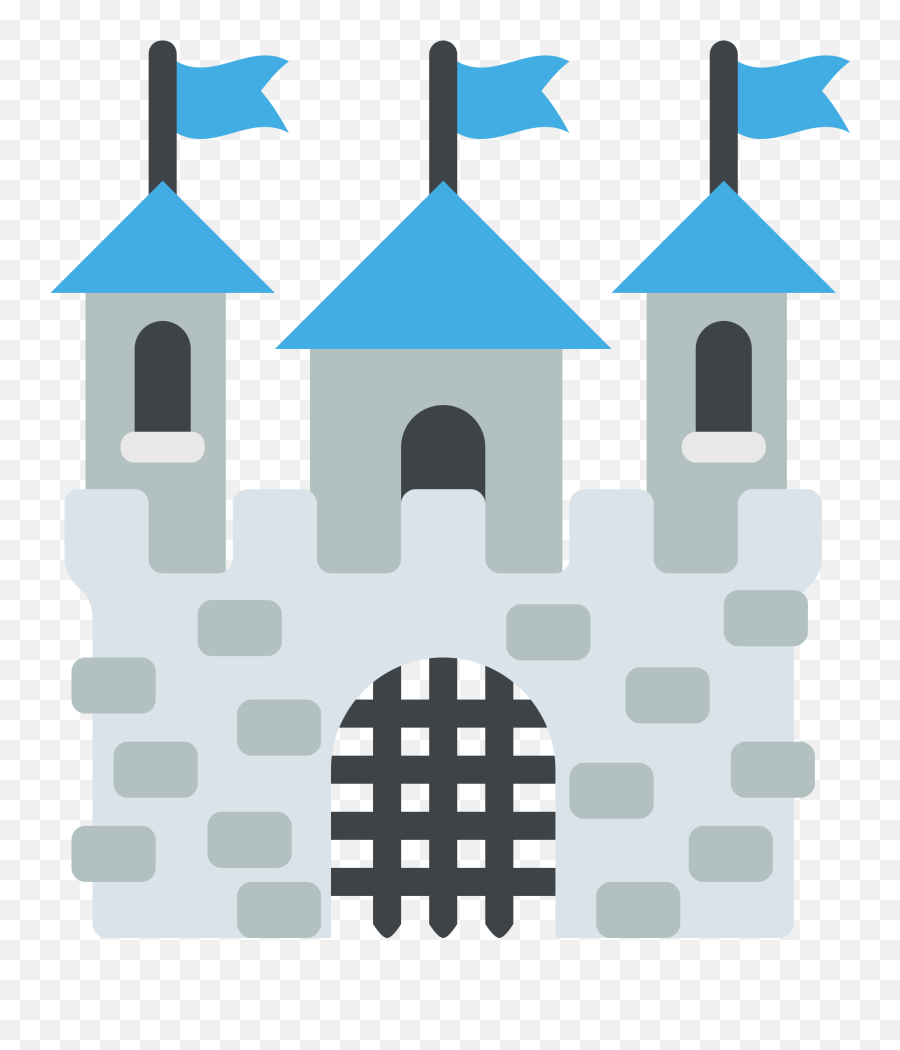 Emojione 1f3f0 - Castle Emojis,Emoticons Yn