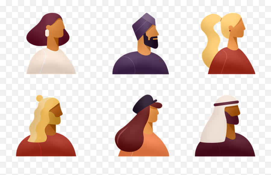 Free Photo Various Hairstyles Ethnic Diverse Avatars - Max Pixel For Adult Emoji,Train Wreck Emoticon