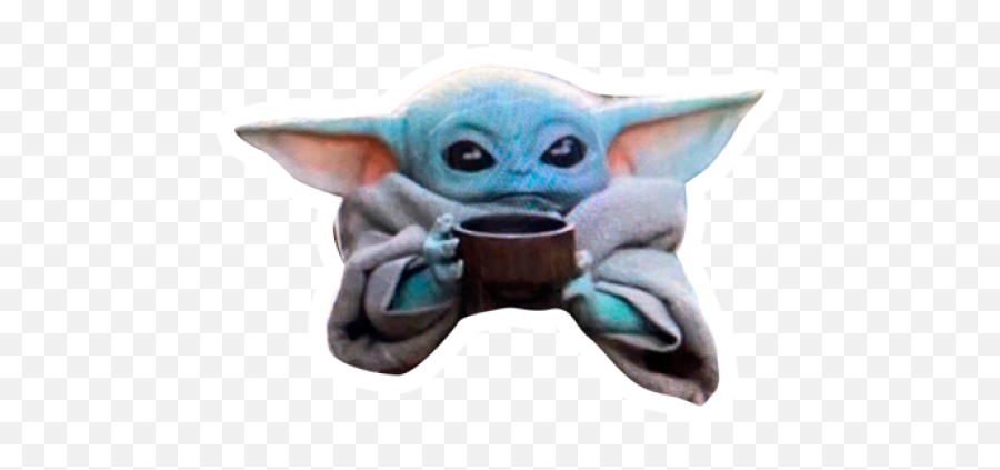 Sticker Maker - Baby Yoda Baby Yoda Sticker Snapchat Emoji,Yoda Discord Emoji