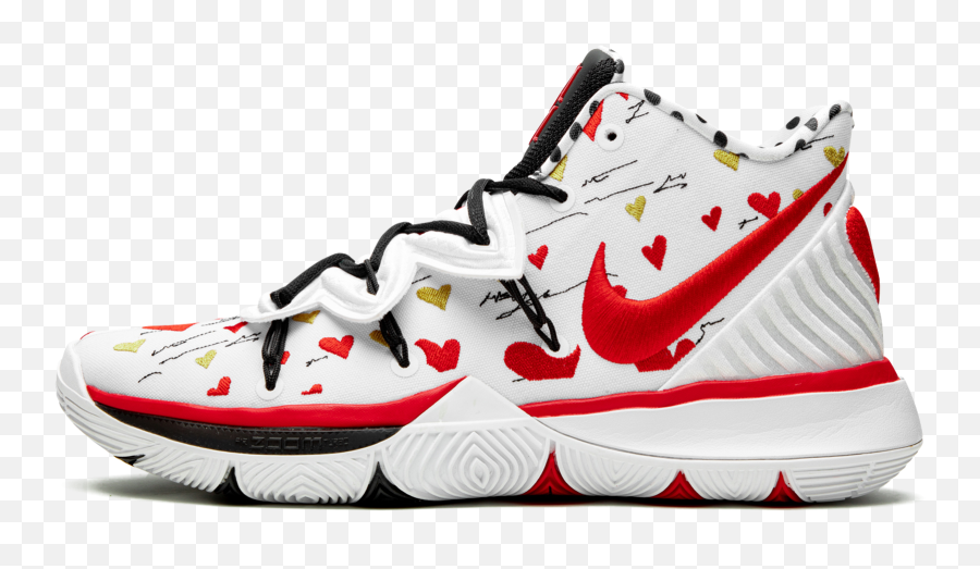 Nikecourt Air Zoom Vapor X Kyrie 5 U0027nycu0027 Modern Notoriety - Kyrie 5 I Love You Mom Emoji,Emoji Socks Foot Locker