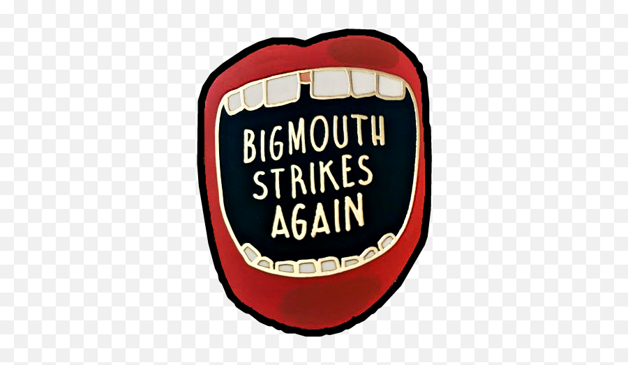 Quotes Sayings Bigmouth Sticker By Amanda - Dot Emoji,Big Mouth Emojis Show