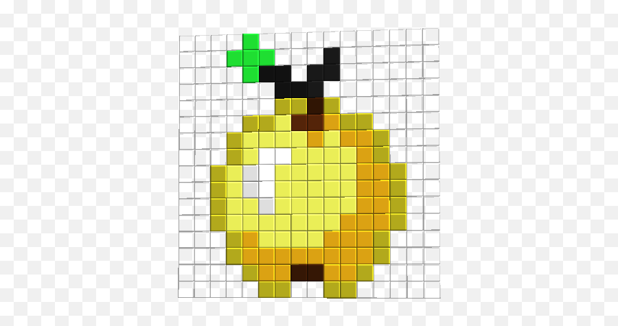 Apple - Pixel Art Venus Emoji,Minecraft Skin Japanese Emoticon