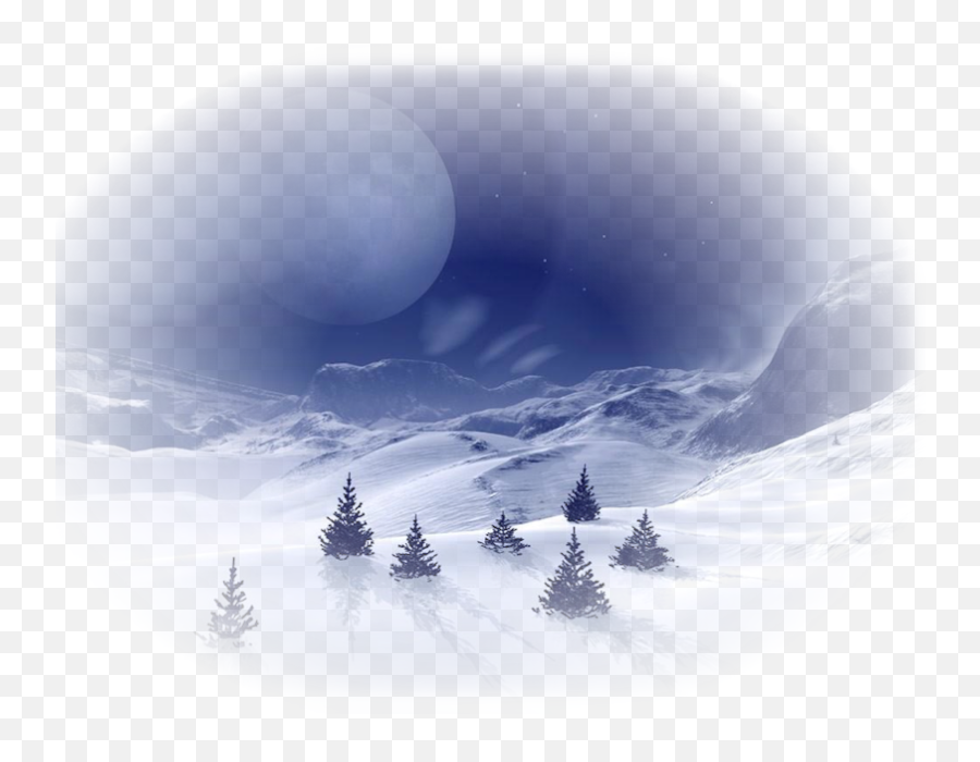 Christmas Gif Silent Night - Christmas Png Download Snow Background Night Png Emoji,Flag Mountain Snowflake Couple Emoji