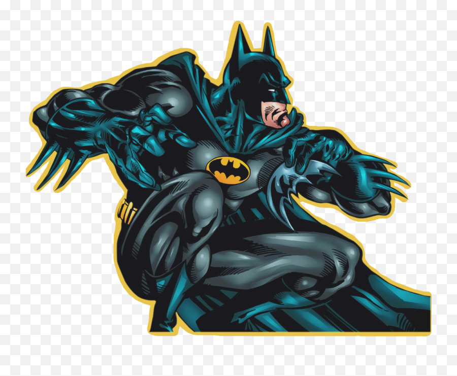 Ftestickers Superheroes Batman Sticker By Sephiroth - High Resolution Batman Png Emoji,Dc Comics Emoji