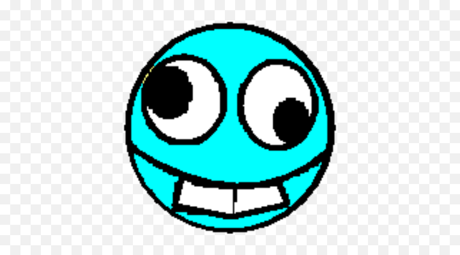 Blue Derp Face - Roblox Happy Emoji,Derp Face Emoticon