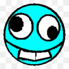 Blue Derp Face - Roblox Happy Emoji,Derp Face Emoticon