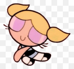 Meninassuperpoderosas Sticker - Bubbles Powerpuff Girls Sticker Emoji,Emoji Florzinha